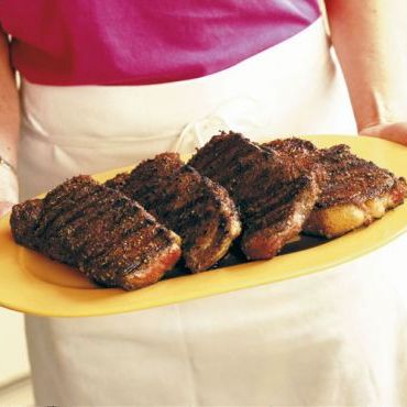 Spice-Rubbed Grilled Steaks