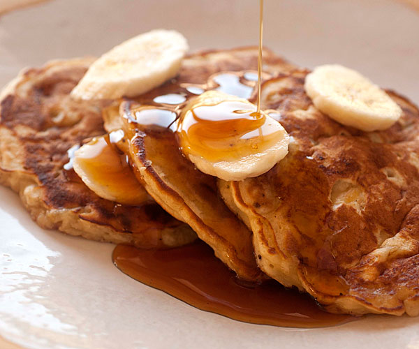 Spiced Banana Pancakes